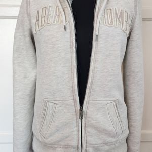 Abercrombie Fitch sherpa hoodie jacket